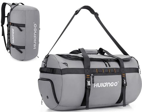 Hulongo Sporttasche Herren Damen 35L Reisetasche Klein für Kurztrips Weekender Gym Tasche mit Schuhfach & 3-in-1-Schultergurt