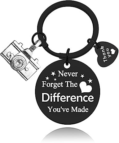 Photographer Gift Camera Keyring Photo Lover Keyring Gift Camera Lover Gift for Friend Photography Keyring Gift Photographer Thank You Keyring Gift Photo Club Keyring Gift Inspirational Keyring Gift