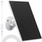 Solarpanel für Eufy-Kamera, 6 W Solarpanel für Eufy E, 2C/2C Pro, 2/2Pro, E20/E40, Solo, SoloCam Spotlight, IP65 wasserdicht für Eufy mit Micro-USB-Anschluss und Gummistopfen