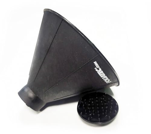 Foliatec 360° Eiskratzer EIS Kratzer Autoscheiben Auto Scheibenkratzer mit Trichter, schwarz