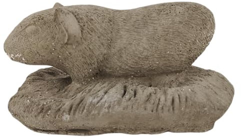 Generisch Deko Figur Steinguss Beton Meerschweinchen Gartendeko Skulptur Statue 2