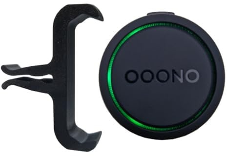 Kstar Halterung für OOONO NO2 CO-Driver, zur Befestigung am Lüftungsgitter, extra Stabiler Halter aus UV- und hitzebeständigem Material, robust und langlebig. Made in Germany.