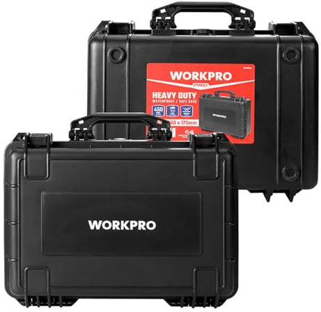 Workpro Werkzeugkoffer aus Hartplastik 46,5 x 36 x 17,5 cm