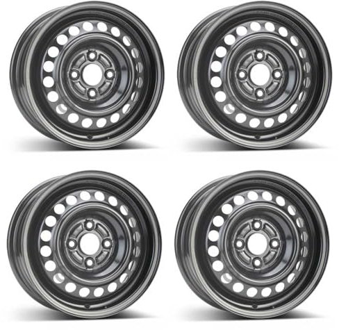 4x Alcar Stahlfelgen 4-6885 5.5Jx14 ET45 4x100 kompatibel mit Honda Jazz