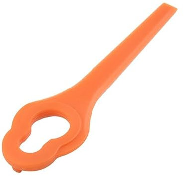 10 pièces Lames de Coupe Gazon en Plastique Lames de Coupe de Tondeuse for Aldi for Ferrex Far 20-1 20 V/40 V Lames en Plastique de débroussailleuse sans Fil