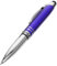 DIKACA Stylo à Bille Tactile Stylo à Bille pour Tablette Stylo à Bille clé Plaque tournante Stylo Multifonction Stylo pour Telephone Stylet capacitif Stylet pour écran Tactile Métal Blue