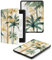 Custodia per Kindle 6 (11a generazione, versione 2024/2022), custodia leggera in pelle PU con funzione di sospensione e riattivazione automatica,Palme