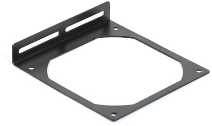 Zeizafa Lüfterhalter aus verzinktem Stahl, 120LS, Lüfterhalterung für PC-Gehäuse, Speicher, Grafikkarte, Kühlung, CPU, Mainboard, Festplatten-Rack