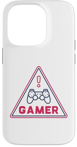 Gamer - Manette de Jeu ou Manette de Jeu Design Triangle Coque pour iPhone 14 Pro