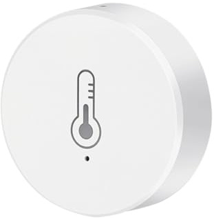 Xnuiasqe Tuya Smart Home ZigBee Sensor de Temperatura y Humedad Interior Termómetro Monitor Funciona para Smart Life