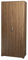 MeMi Me281NOC Armadio, Legno, Noce, 36.5x75x174 cm