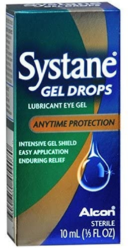 Systane Gel Drops Lubricant Eye Gel, Anytime Protection, (0.33 oz (1 Pack) - 10 mL)