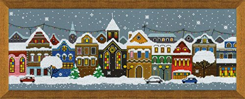 Riolis Kreuzstich-Set Weihnachtsstadt, Zählmuster