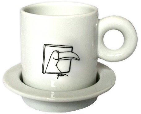 npm bonapart - Espressotasse Sweet Animals (Pelikan)