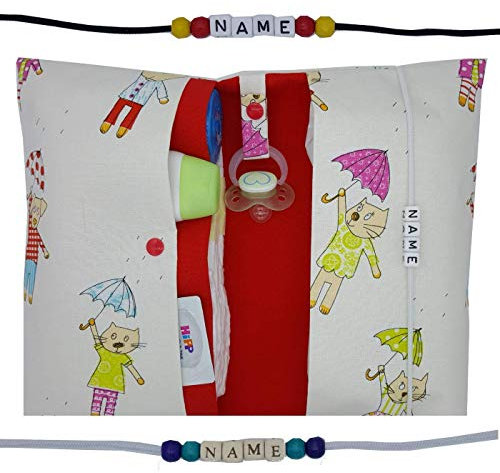 Große Windeltasche XXL mit Name Wickeltasche