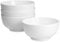 Cereal Bowls Set of 4, Soup Bowls, 600ml Breakfast Bowl, Porcelain White Bowl for Dessert, Pasta, Noodle, Salad, Fruit, Microwave & Dishwasher Safe | M&W
