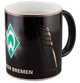 Werder Bremen SV Tasse Becher Magic Mug ** Flutlichtmast **