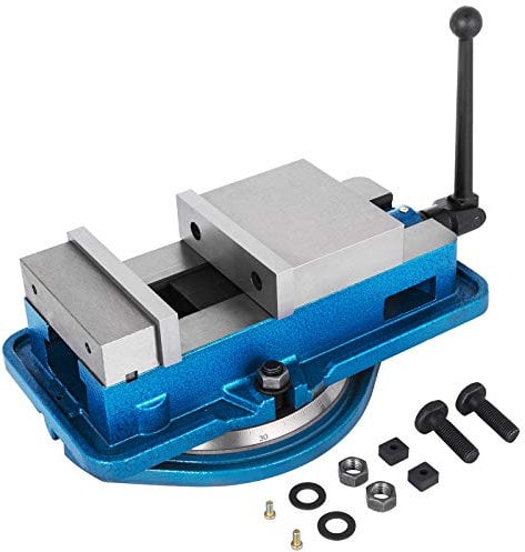 VEVOR Étau de Table 3 pouces, Étau de Précision 80mm, Étau de pince de table, Étau de serrage, Outil Ensemble de Banc de Serrage pour le sciage/le limage/certains travaux de montage et de retrait