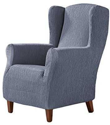 Estoralis Betina Ohrensessel-husse, Stoff, Hellblau