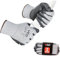 Vgo... 2 Paare Schnittfeste Arbeitshandschuhe, HPPE Anti-cut Futter, Handschutz vor Schneiden,EN388 Stufe C,ANSI Stufe 3 （SK2131）