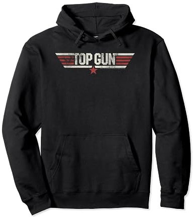 Top Gun Klassisches Logo Pullover Hoodie