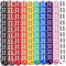 ZHOUHON Dadi da Gioco, 100 Pezzi 12mm Dadi a 6 Facce in 10 Colori Diversi, Adatto per Insegnamento della Matematica, Intrattenimento di Gioco, Giochi per Famiglie