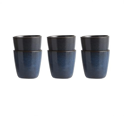 AIDA Raw Single-Wall Becher, 30 cl, 6 Stück, Midnight Blue