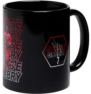 FC Bayern München Tasse Serge Gnabry | Schwarz | 0,3l