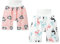 AOOPOO 2 Stück Baby Windelrock Töpfchen Windelhose, Trainingsrock Windelshorts Lernhose Wiederverwendbare Baumwolle Hoch Taillierter Lernwindel