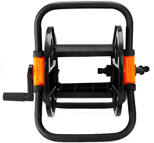 Tragbarer Leerer Schlauchaufroller-Halter, Gartenschlauchwagen, Wasserrohr, Platzsparend, Gartenschlauch-Aufbewahrung, Aufroller, Auto