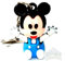 HILLSIDE Mickey Minnie Schlüsselanhänger, Mickey Mouse Schlüsselanhänger, Cartoon-Schlüsselanhänger, niedliche Cartoon-Figur, Anhänger, Modell, Kinder, Geschenk, Spielzeug, niedlicher Taschenanhänger