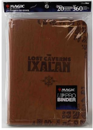 Zippered 9-Pocket Pro-Binder for Magic the Gathering - The Lost Caverns of Ixalan