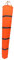 OFFSCH 1stk Reflektierender Windsack Flugzeug Windsack Windsack Windsackfahne Outdoor- Flughafenflagge Outdoor-regenbogen-windmessungs-sockentasche Oxford-stoff Orange