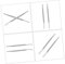 LALADEFIEE 2stücke Nagelhautentferner Präziser Cuticle Pusher Trimmer Für Pediküre Und Nagelpflege Langlebig Und Scharf Für Professionelle Und Private Nutzung