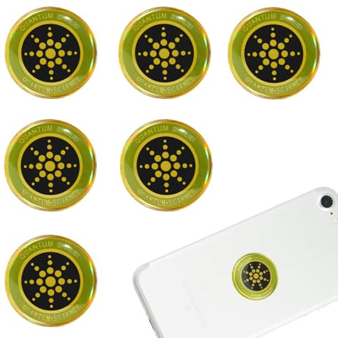 Strahlenschutz Handy Aufkleber,6 Stück EMF Schutz Abschirmung Strahlung,EMF Blocker Strahlungsblocker,Handy Strahlung Abschirmung Sticker Für Mobile Smartphones,Tablet,Laptop, Elektronische Produkte