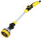 TOYANDONA Thumb Control Garden Hose Nozzle Sprayer with Swivel Head Wand Sprayer for Dog Washing Pet Shower and Garden Use Lightweight and Durable Design