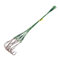 JUNCHENG1008 Amo da Pesca ﻿ 10 Pezzi ami da Pesca di Alta qualità Attrezzatura da Pesca Filo da Pesca in Mare Gancio 25 cm ami da Pesca Filo di Acciaio da Pesca all'aperto ami per Pesca a Mosca