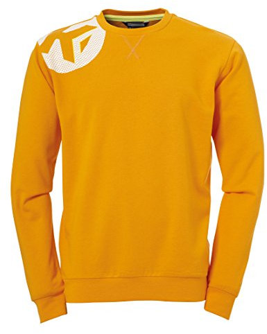 Kempa Herren Core 2.0 Trainingstop Langarmpullover, Fresh orange, XXL