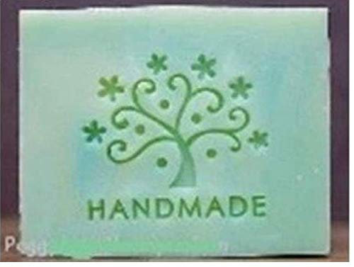 Zonster Glückliches Baum-Muster MINIDIY Soap Stamp Chaprter Seal 5 * 5cm, 1piece.