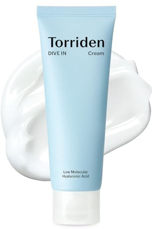 Torriden DIVE IN Gesichtscreme 80ml (2,71 fl.oz.) | Feuchtigkeitspflege für sensible und ölige Haut | Leichte und feuchtigkeitsspendende Gel-Creme Textur | Mit Hyaluronsäure und Allantoin
