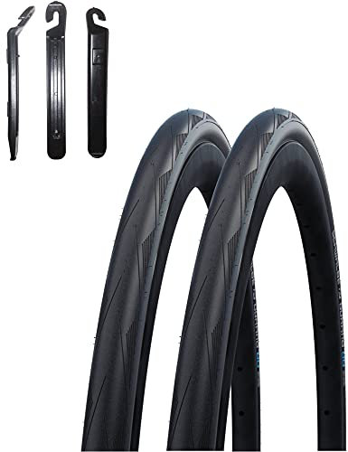 2 x Schwalbe Durano DD RaceGuard Rennradreifen 25-622 (28 x 1,00) inkl. Reifenheber