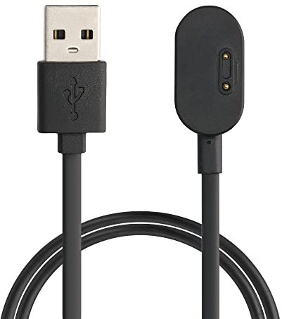 kwmobile USB Kabel Charger kompatibel mit imoo Watch Phone Z6 / Watch Phone Z1 Ladekabel - Smart Watch Ersatzkabel - Fitnesstracker Aufladekabel in Schwarz