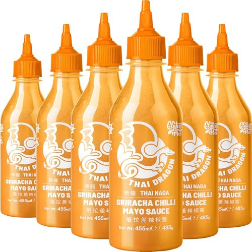 Thai Dragon Sriracha Chilli Mayo Sauce 455 ml (Case of 6)