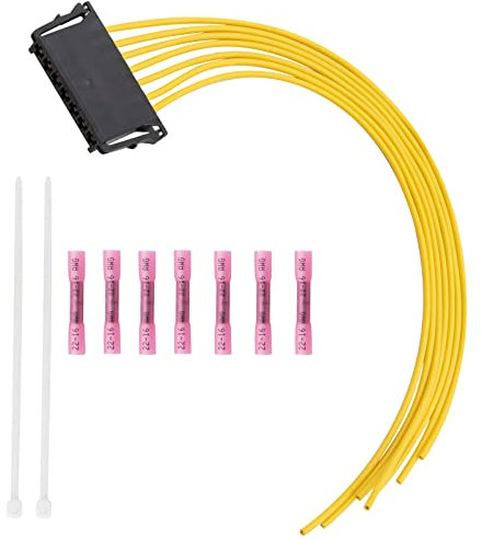 FanPaYY Rücklicht Kabelbaum Reparatursatz, 7-poliger Heckleuchte Kabelbaum Stecker, kompatibel mit Mercedes C-Klasse W203 W204 S204 C204 E-Klasse W211 A2115450328