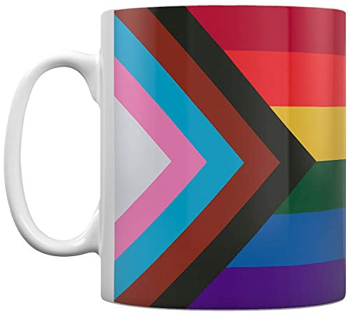 Grindstore Progress Pride Becher Weiß