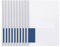 Dossier Coulissante Plastique, Couvertures Rapport Claires, A4 Reliure Présentation Dossier avec Barre Coulissante pour Organisateur Fichiers Bureau.Contient Jusqu'à 10 Feuilles,10pcs (Blanc)
