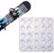 BOXOB Stomp Pad, Klar rutschfest Spike Stomp Pad Snowboard Grip Pad zum Snowboarden, (B22130)