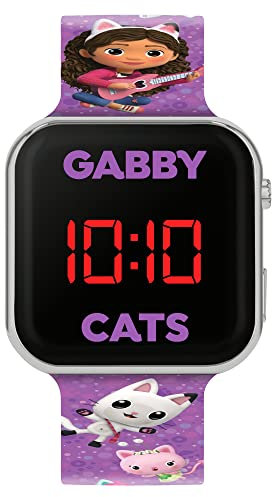 Disney Filles Numérique Quartz Montre avec Bracelet en Plastique GAB4033