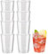 Homeshopa Clear Plastic Tumblers, 10oz Pack of 8 Reusable Unbreakable Plastic Cups, Sturdy Stackable Drinking Glasses, Transparent Party Glasses for Wedding Anniversary, Birthday, Camping, Picnic (8)