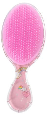 Beaupretty Kinder Haarbürste Klein Für Lockiges Haar Sanfte Entwirrungsbürste Bpa Frei Für Reisen Und Zuhause Mit Kopfhautmassage